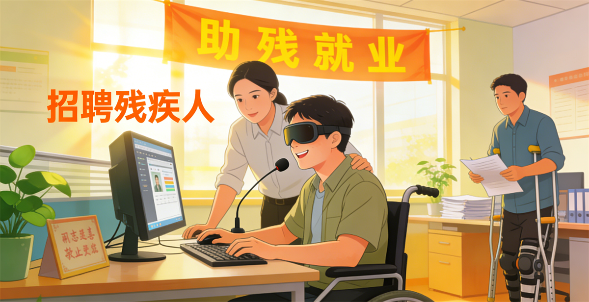 助殘就業(yè)招聘殘疾人